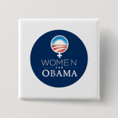 Knopf Women4Obama Button (Vorderseite)