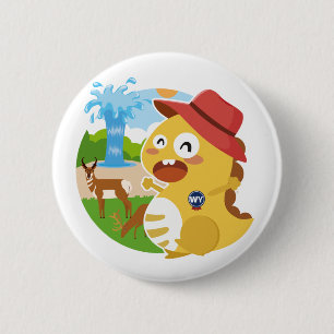 Knopf Wyomings VIPKID Button