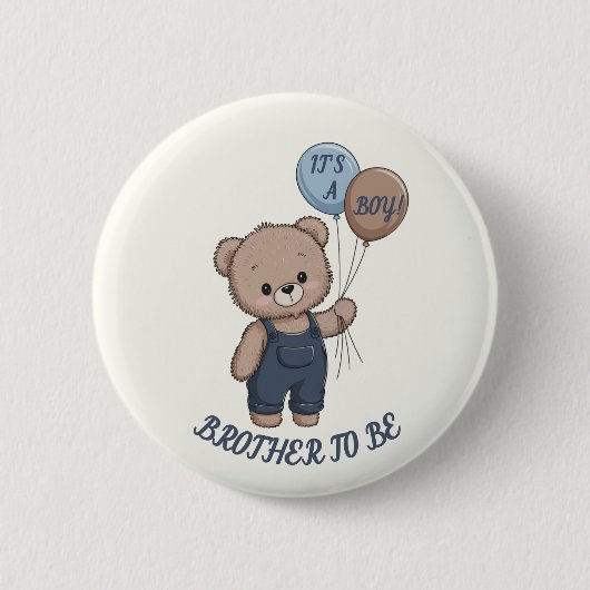 Knopf zum Bären Button (Vorderseite)