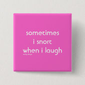 Knopf zum Lachen Button (Vorderseite)