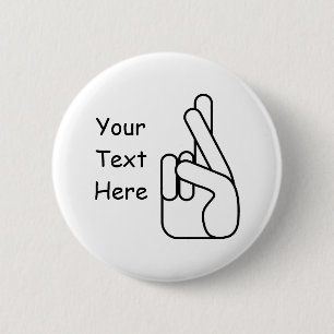 Knopfdruck der weißen Löcher Button