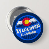Knopfdruck des Evergreen Colorado Button (Vorne & Hinten)