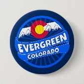 Knopfdruck des Evergreen Colorado Button (Vorderseite)