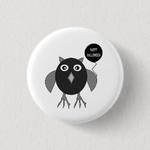 Knopfdruck für das Halloween-Party Button