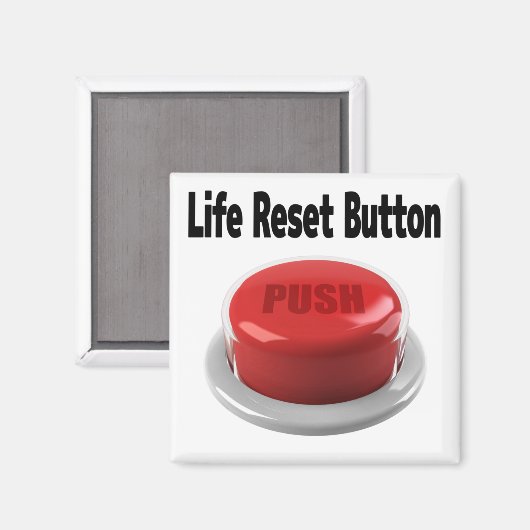 Knopfdruck für den Reset-Button Magnet (Vorderseite/Rückseite)