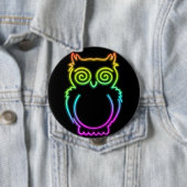 Knopfdruck für die Augenwischerei Psychedelischer Button (Beispiel)