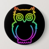 Knopfdruck für die Augenwischerei Psychedelischer Button (Vorderseite)