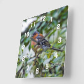 Knöpfe Akryluhr Quadratische Wanduhr (Winkel)