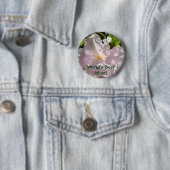 Knöpfe der besten Mama der Welt Rosa Rhododendron- Button (Beispiel)