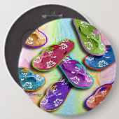 Knöpfe - DREHEN Sie REINFÄLLE Pop-Kunst um Button (Vorne & Hinten)