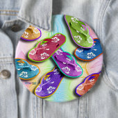 Knöpfe - DREHEN Sie REINFÄLLE Pop-Kunst um Button (Beispiel)