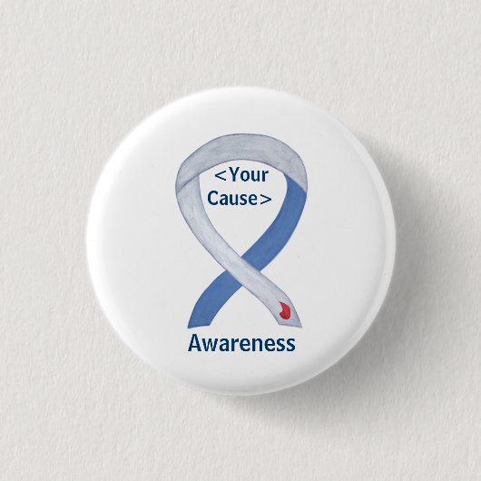 Knöpfe für das Button Diabetes Awareness Ribbon ID (Vorderseite)