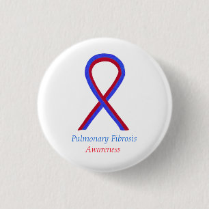Knöpfe für das Button "Pulmonale Fibrose Awareness