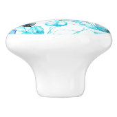 Knöpfe für dekorative Keramik Keramikknauf (Seitenansicht)