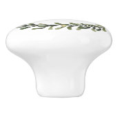 Knöpfe für dekorative Keramik Keramikknauf (Seitenansicht)