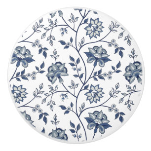 Knöpfe für die Keramik an der Tafel / Türen - Blau Keramikknauf