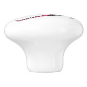 Knöpfe für die Keramik Santa Ski Keramikknauf (Seitenansicht)