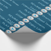 Knöpfe für die Kontrolle des Lebenszyklus Geschenkpapier (Ecke)