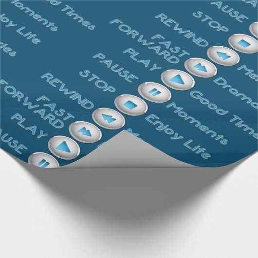 Knöpfe für die Kontrolle des Lebenszyklus Geschenkpapier (Ecke)