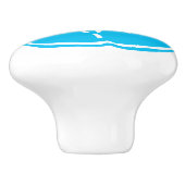 Knöpfe für die Muschel am Strand - SRF Keramikknauf (Seitenansicht)