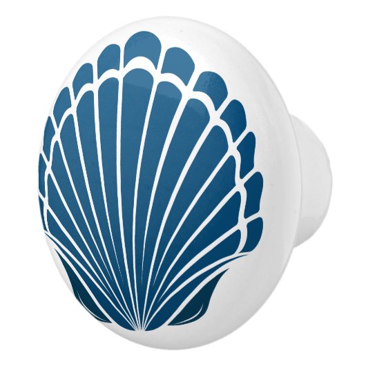 Knöpfe für die Muschel am Strand - SRF Keramikknauf (Rechts)