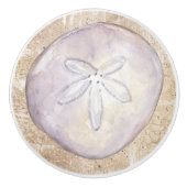 Knöpfe für die Muschel am Strand - SRF Keramikknauf (Vorderseite)