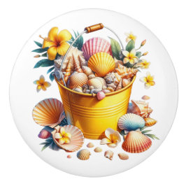 Knöpfe für die Muschel am Strand - SRF Keramikknauf