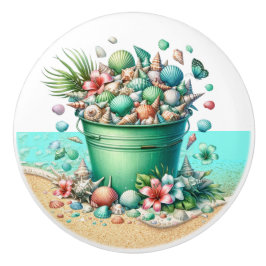 Knöpfe für die Muschel am Strand - SRF Keramikknauf