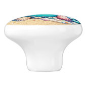 Knöpfe für die Muschel am Strand - SRF Keramikknauf (Seitenansicht)