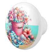 Knöpfe für die Muschel am Strand - SRF Keramikknauf (Rechts)