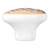 Knöpfe für die Muschel am Strand - SRF Keramikknauf (Seitenansicht)