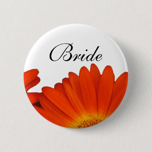 Knöpfe für die orangefarbene Blume Button