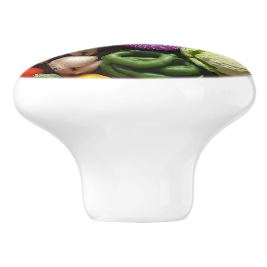 Knöpfe für pflanzliche Keramik Keramikknauf (Seitenansicht)