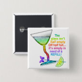 KNÖPFE - GLAS HALB VOLL BUTTON (Vorne & Hinten)