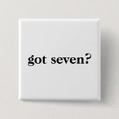 Knöpfe got sieben? button (Vorderseite)
