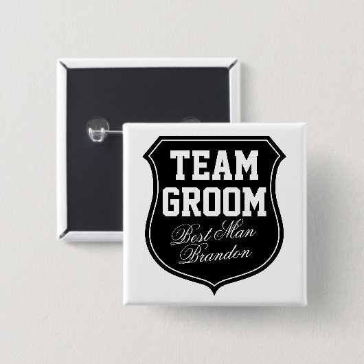 Knöpfe im Team-Bereich | Personalisieren für Hochz Button (Vorne & Hinten)