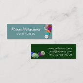 knöpfe mini visitenkarte (Vorne/Hinten)