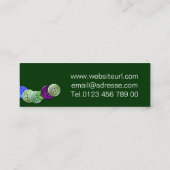 knöpfe mini visitenkarte (Rückseite)