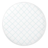 Knöpfe mit blauer Keramik Keramikknauf (Vorderseite)