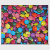 Knöpfe mit Kerzenschalen Texturvorlage Geschenkpapier (Flach)