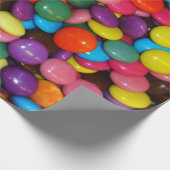 Knöpfe mit Kerzenschalen Texturvorlage Geschenkpapier (Ecke)