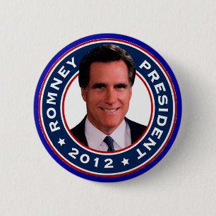 Knöpfe Mitt Romney-Präsidentschaftswahl-2012 Button