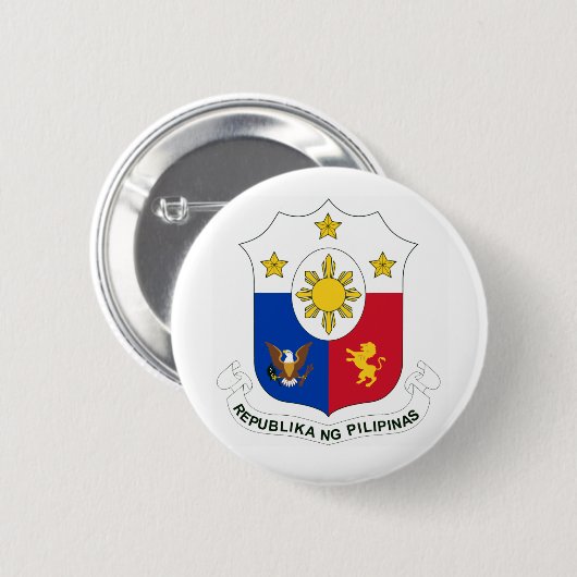 Knöpfe Republika ng Pilipinas (Wappen) Button (Vorne & Hinten)