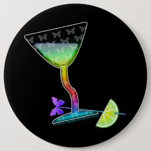 KNÖPFE - SCHMETTERLING MARTINI BUTTON