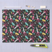 Knöpfe und Spools Seidenpapier (Handwerk)