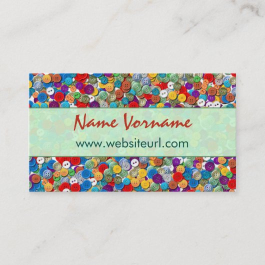 knöpfe visitenkarte (Vorderseite)