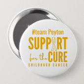 Knöpfe zur Behandlung von Krebs im Kindesalter ind Button (Vorne & Hinten)