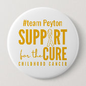 Knöpfe zur Behandlung von Krebs im Kindesalter ind Button (Vorderseite)