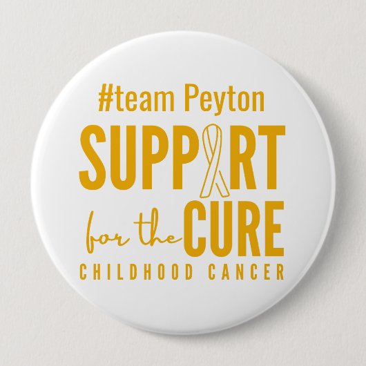 Knöpfe zur Behandlung von Krebs im Kindesalter ind Button (Vorderseite)