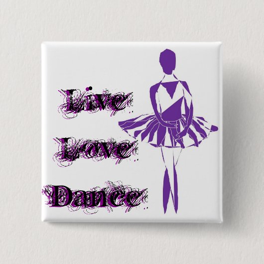 knöpfen Sie Buttonballerina-Ballett ponte lila Button (Vorderseite)